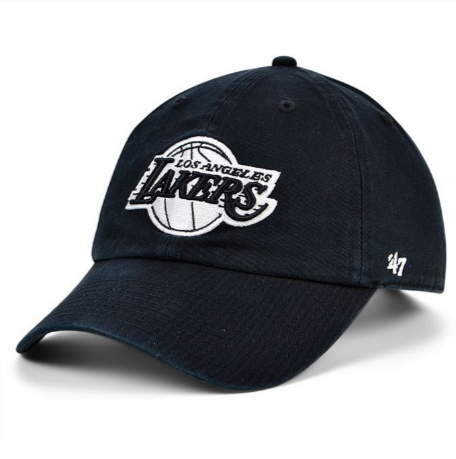 Los Angeles Lakers Strapback '47 Brand Clean Up Adjustable Cap Hat