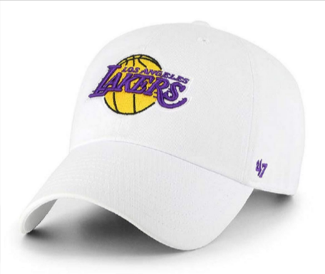 Lids Los Angeles Lakers '47 Four Stroke Clean Up Snapback Hat