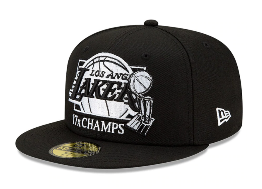 Los Angeles Lakers Fitted New Era 59Fifty Multi Champs Trophy Purple H –  THE 4TH QUARTER