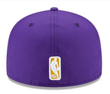 Los Angeles Lakers Fitted New Era 59Fifty Multi Champs Trophy Purple Hat