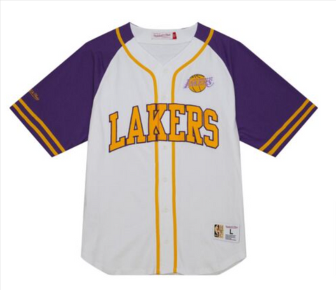 Los Angeles Lakers Nike Half Zip Coaches Top - Field Purple - Mens