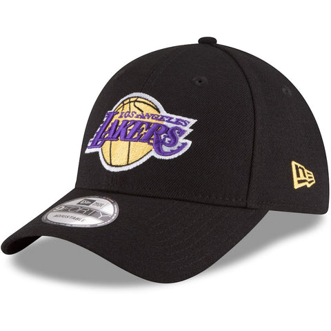 Los Angeles Lakers Velcro New Era The League 9Forty Adjustable Cap Hat Black