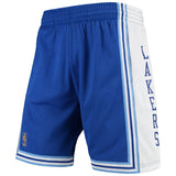 Los Angeles Lakers Mens Mitchell & Ness Hardwood Classics Swingman Shorts Royal Blue