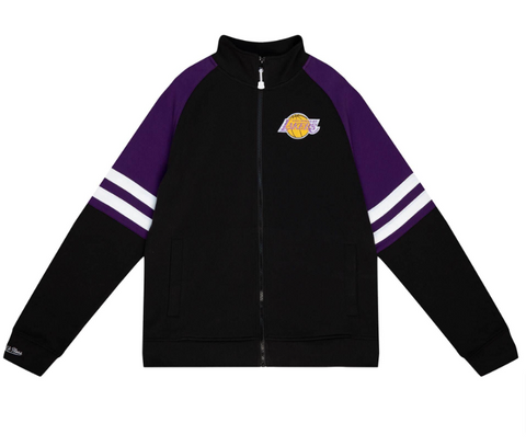 Los Angeles Lakers Mens Mitchell & Ness MVP 2.0 Track Jacket