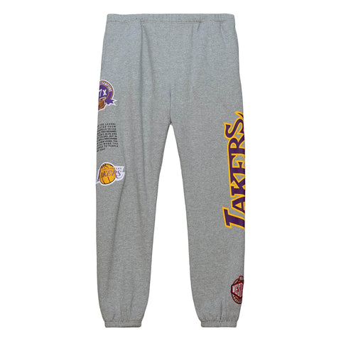Los Angeles Lakers Mens Mitchell & Ness Origin Fleece Pant