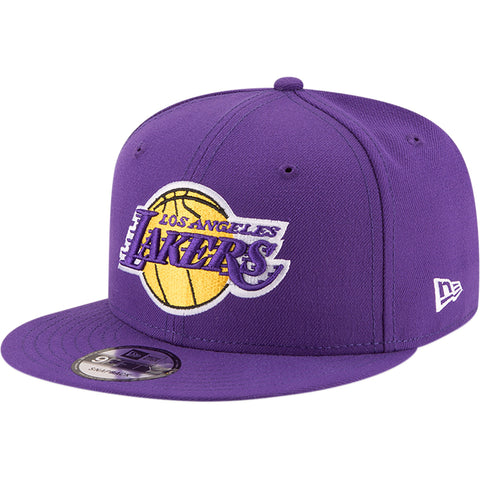 Los Angeles Lakers Snapback New Era 9Fifty Basic Logo Cap Hat Purple