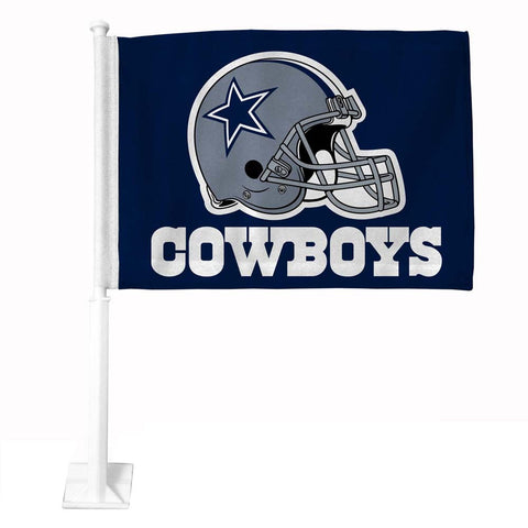 Dallas Cowboys Helmet Tailgating Truck or Car Flag Navy - THE 4TH QUARTER