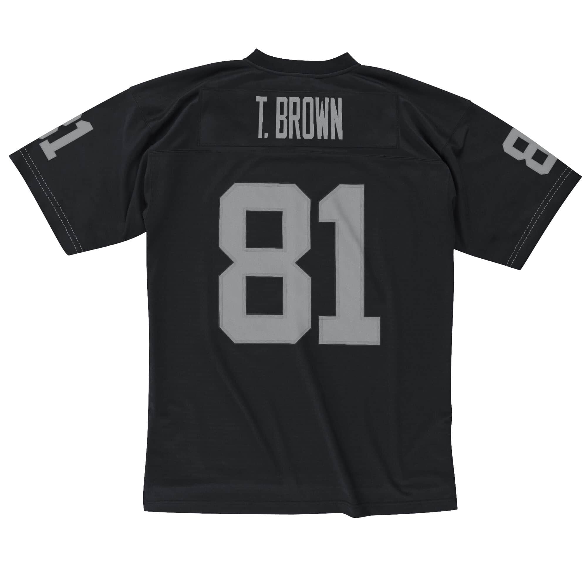 Los Angeles Raiders Mens Jersey Mitchell & Ness # 81 Tim Brown