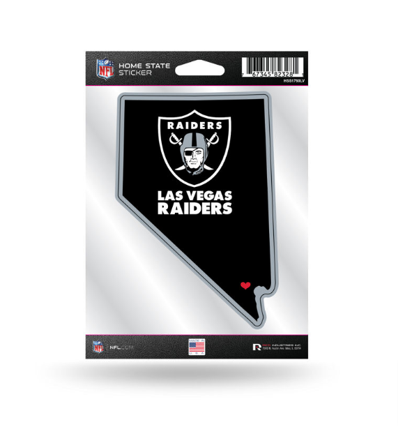 Las Vegas Raiders Home State Sticker - THE 4TH QUARTER