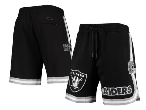 Las Vegas Raiders Pro Standard Chenille Shorts Black