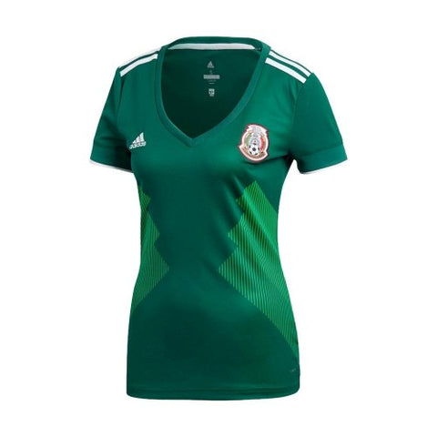 Mexico Womens Adidas 2018 Home Jersey Green
