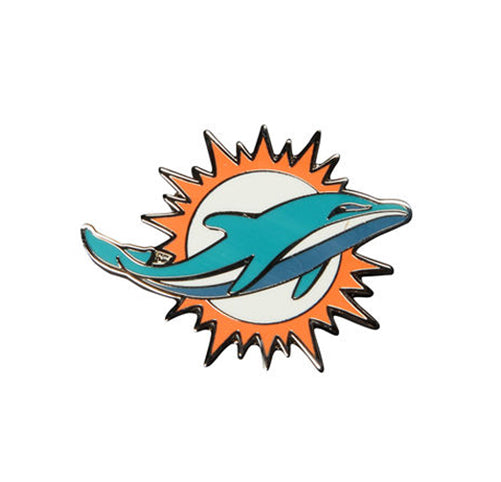 Miami Dolphins Logo Lapel Pin - THE 4TH QUARTER