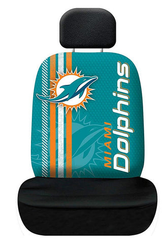 Miami Dolphins Auto Rally Seat Cover One Size Universal Fit