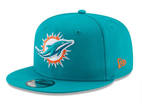 Miami Dolphins Snapback New Era 9Fifty Basic Teal Hat Cap
