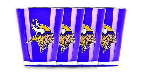 Minnesota Vikings Insulated Acrylic Shot Glass 4pc Set