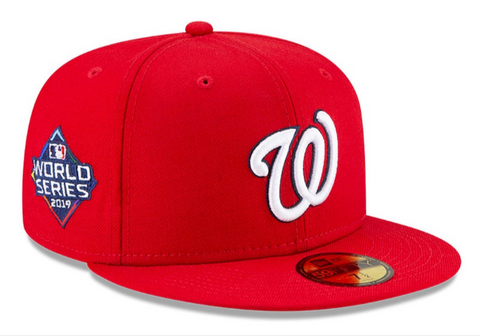 Washington Nationals Fitted New Era 59FIFTY 2019 World Series Champions Grey UV