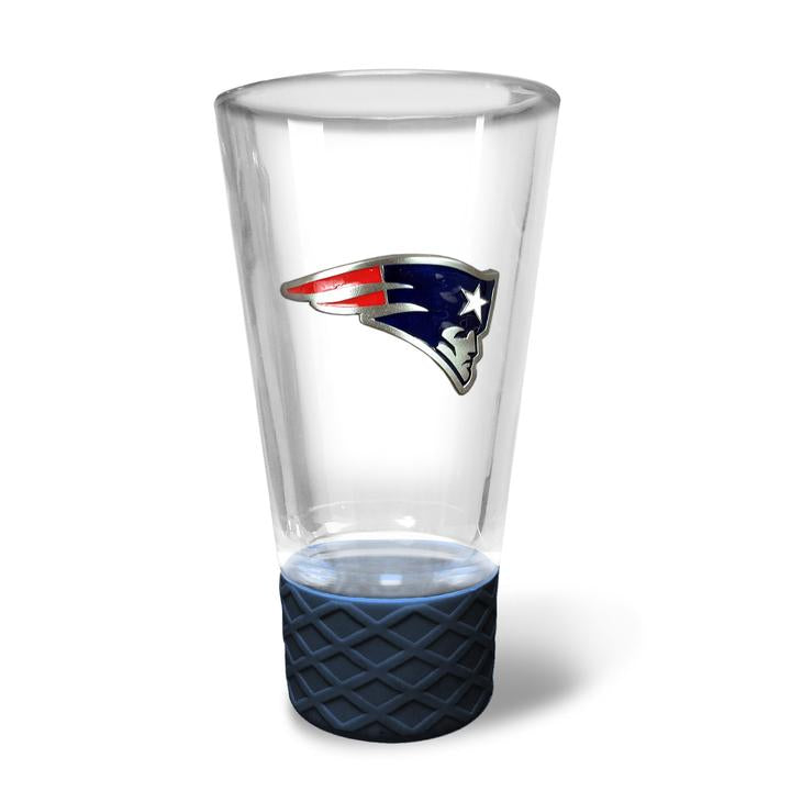 New England Patriots 4 oz. CHEER Shot Glass - THE 4TH QUARTER