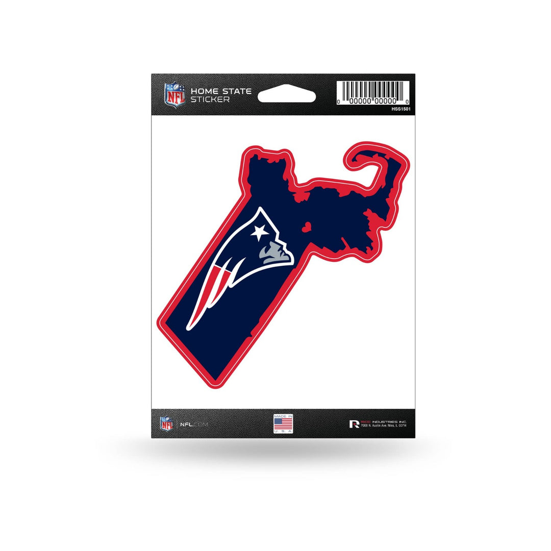 New England Patriots Home State Sticker - THE 4TH QUARTER