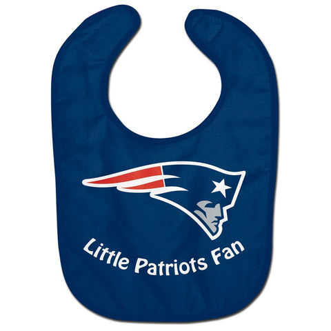 New England Patriots Little Fan Baby Bib