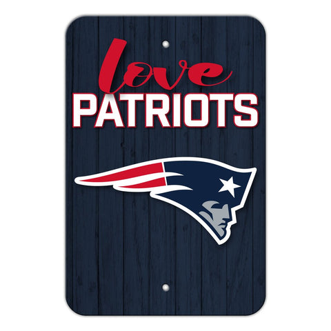 New England Patriots LOVE Sign