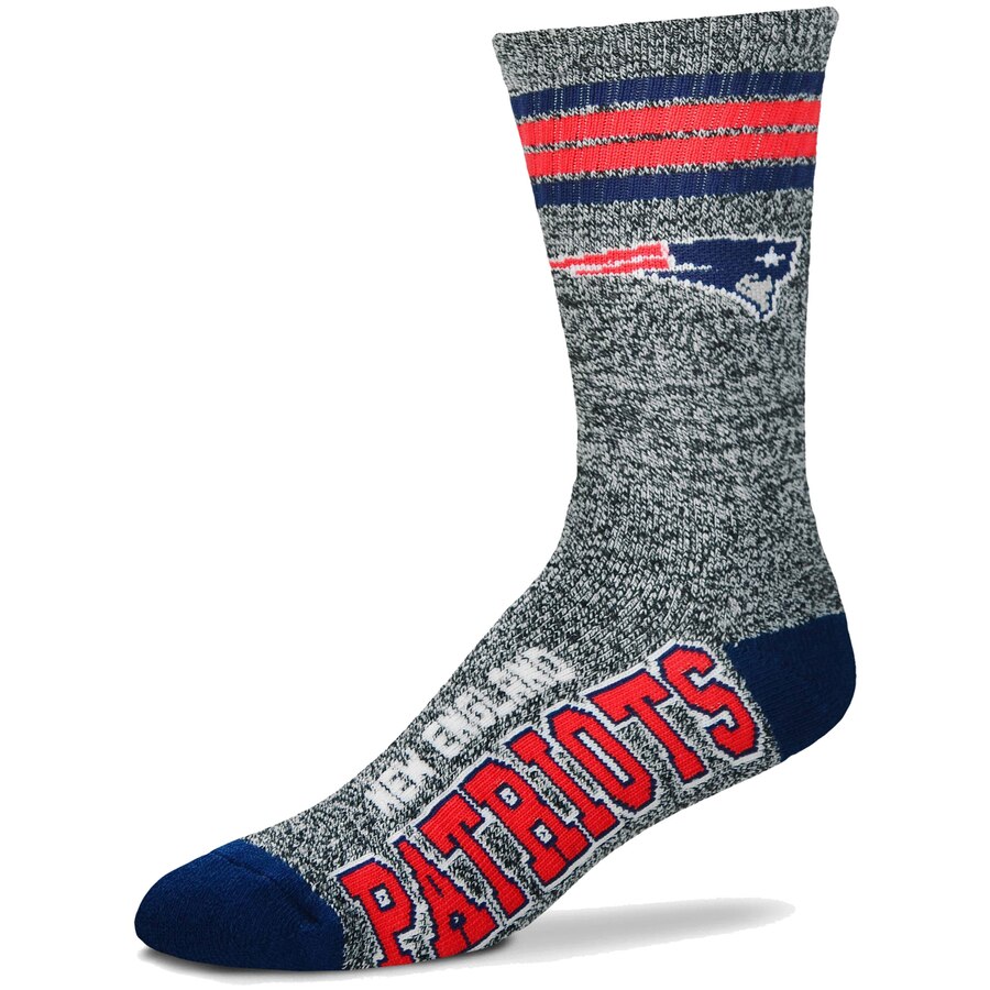 New England Patriots Socks Long Marbled Performance - THE 4TH QUARTER