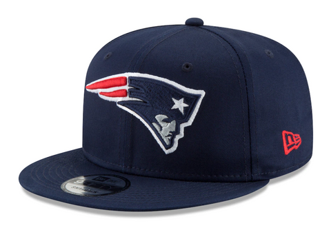 New England Patriots Snapback New Era Basic Cap Hat Navy