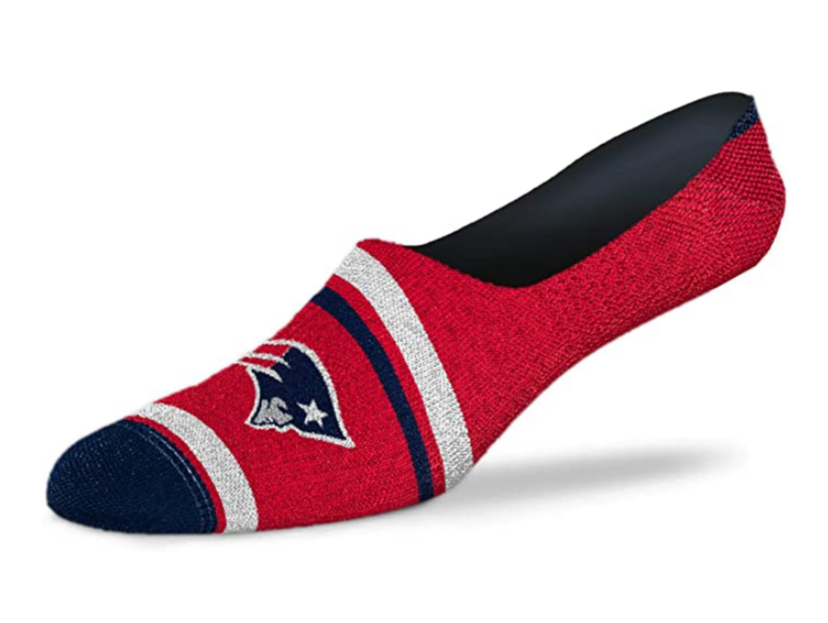 New England Patriots NFL Cruisin' No Show Ankle Socks - THE 4TH QUARTER