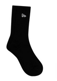 New Era Brand Mens Crew Socks 2 Pairs Black Tie Dye