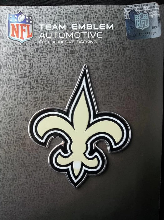 New Orleans Saints Color Auto Emblem - THE 4TH QUARTER