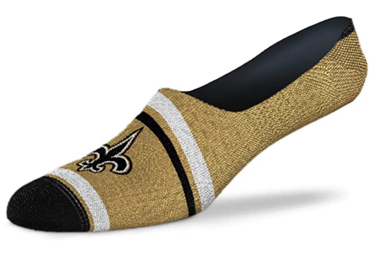 New Orleans Saints NFL Cruisin' No Show Ankle Socks - THE 4TH QUARTER