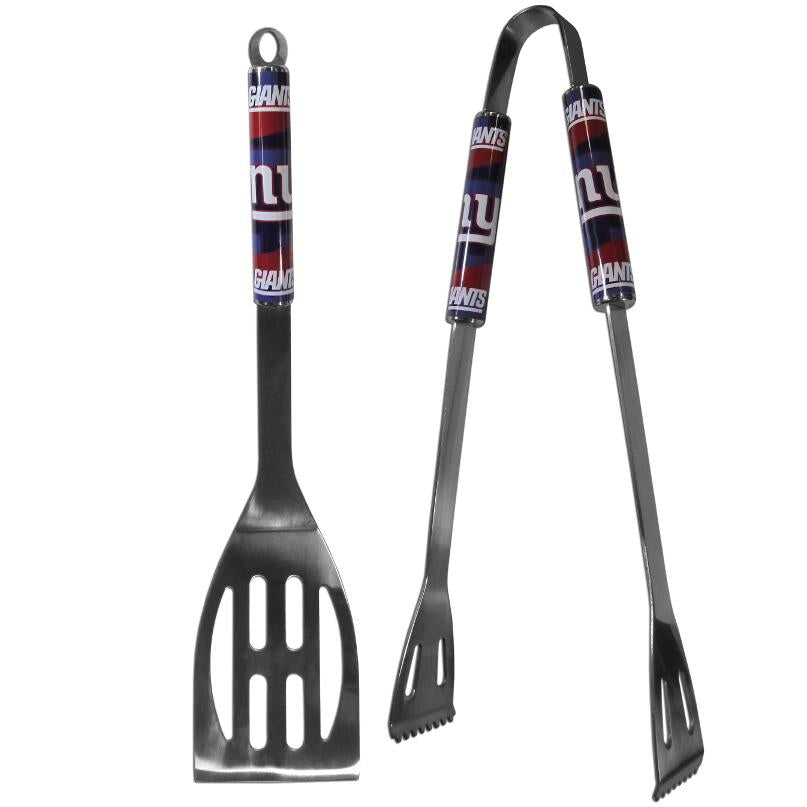 New York Giants 2-Piece BBQ Grilling Utensil Set - THE 4TH QUARTER