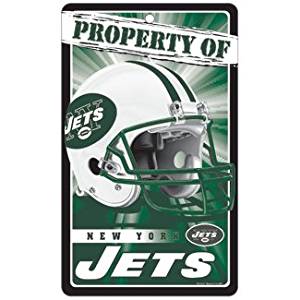 New York Jets Bar and Home Decor Property of Sign - THE 4TH QUARTER