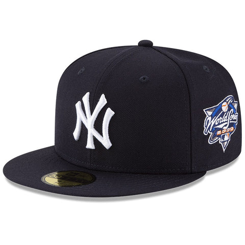 New York Yankees Fitted New Era 59FIFTY 2000 World Series Cap Hat Grey UV