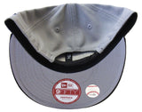 New York Yankees Snapback New Era Material Max Cap Hat Gray Black - THE 4TH QUARTER