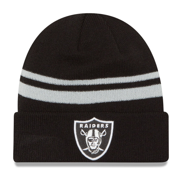 Los Angeles Raiders NFL new era pom hat striped