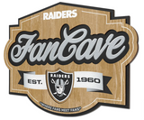 Las Vegas Raiders Fan Cave Wall Sign