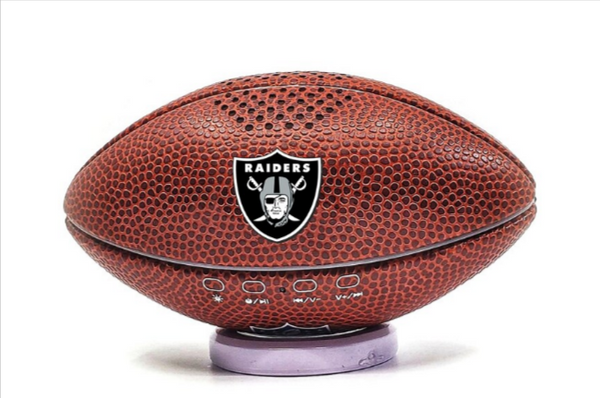 Las Vegas Raiders Portable Bluetooth Nima Football Speaker