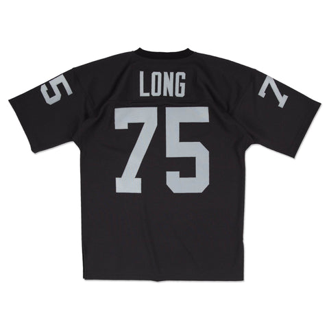 Los Angeles Raiders Mens Jersey Authentic Mitchell & Ness #75 Howie Long 1983 Black