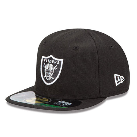 Oakland Raiders Fitted Infant New Era My 1st 59Fifty Cap Hat Black - THE 4TH QUARTER