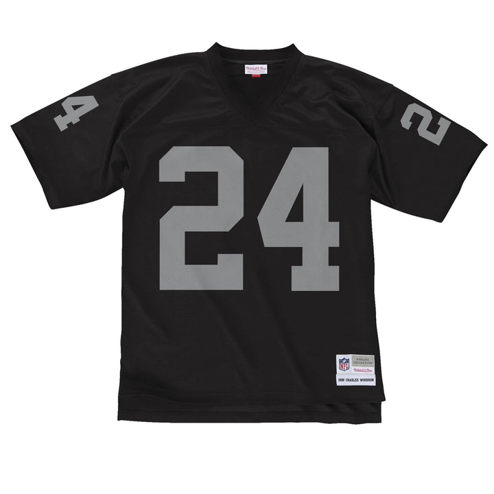 Oakland Raiders Mens Jersey Mitchell &amp; Ness Charles Woodson 