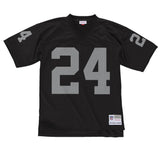 Oakland Raiders Mens Jersey Mitchell & Ness Charles Woodson #24 Black 1998