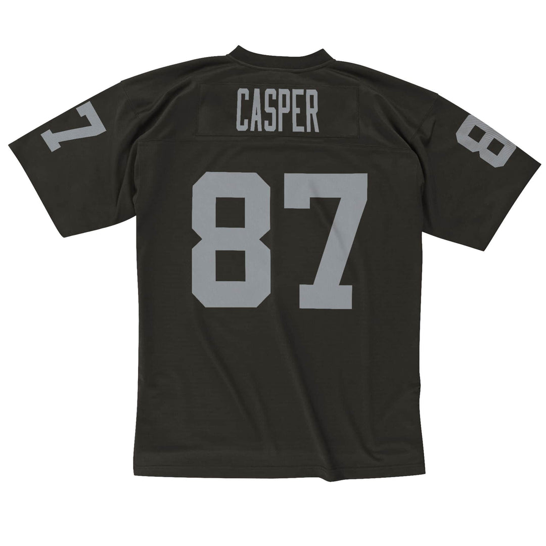 Los Angeles Raiders Jersey Mitchell & Ness #87 Dave Casper 1976 Legacy Black - THE 4TH QUARTER