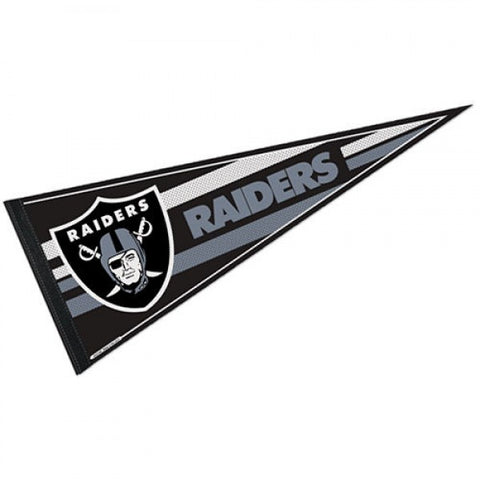 Oakland Raiders Pennant Mesh Print