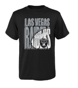 Raiders Youth (8-18) Score More T-Shirt Black - THE 4TH QUARTER