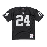 Raiders Mens Jersey Mitchell & Ness #24 Charles Woodson 2002 Authentic Black