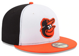 Baltimore Orioles Fitted New Era 59Fifty AC On Field White Black Hat Cap