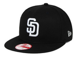 San Diego Padres Snapback New Era 9Fifty White Logo Cap Hat - THE 4TH QUARTER