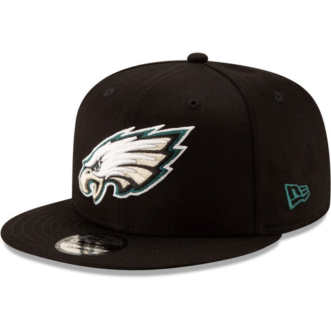 Philadelphia Eagles Snapback New Era 9Fifty Basic Black Hat