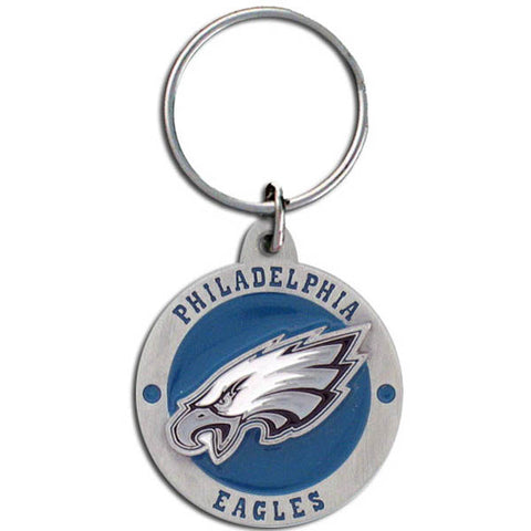 Philadelphia Eagles Carved Metal Key Chain