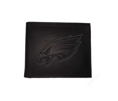 Philadelphia Eagles Mens Hybrid Bifold Wallet Black